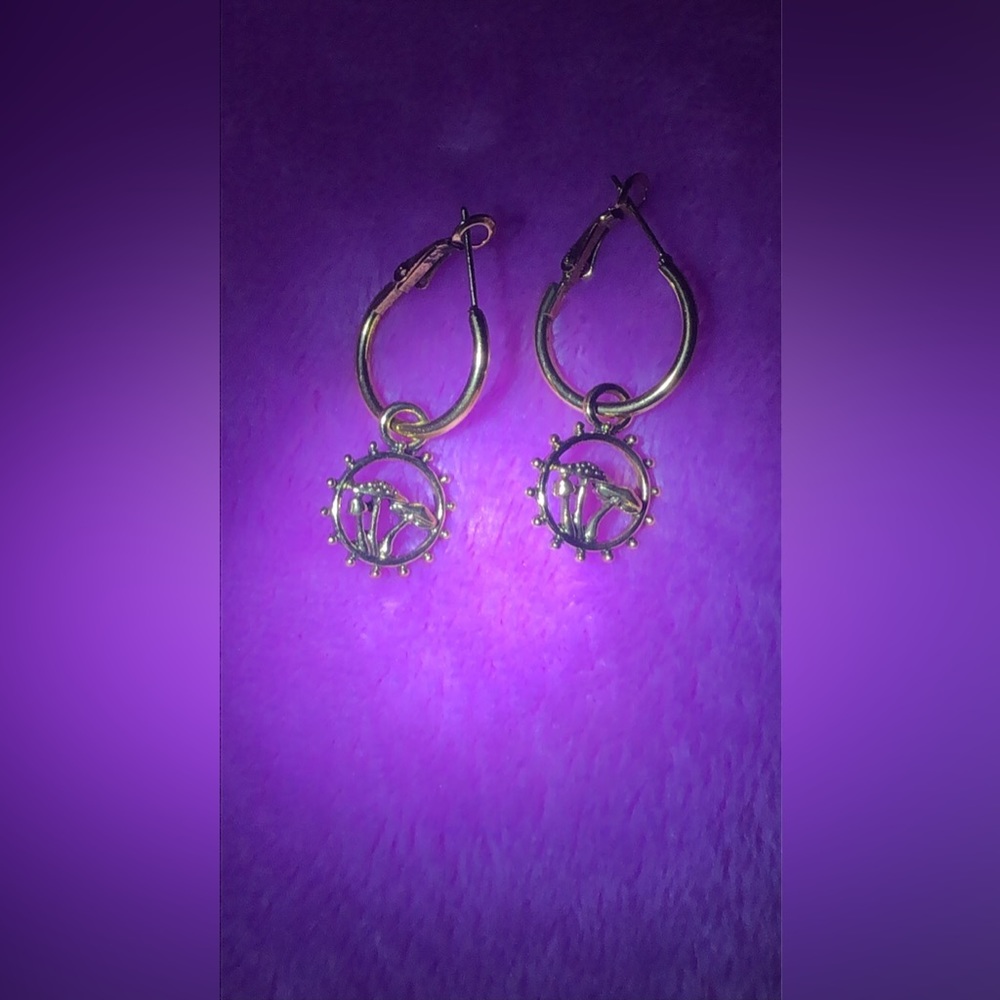 Mushroom Earrings